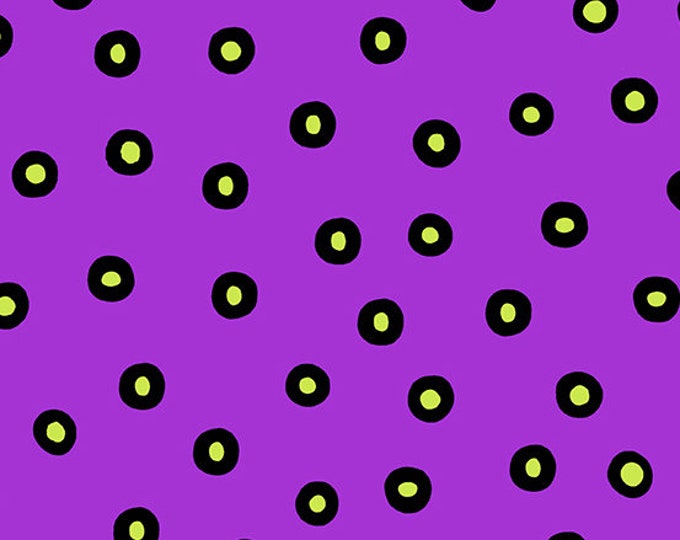 Hocus Pocus - Andover Fabrics - Kim Schaeffer - Eyes - Purple