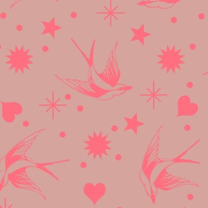 Neon True Colors - Tula Pink - Neon Fairy Flakes - Nova - Spring 2023 - 100% Cotton
