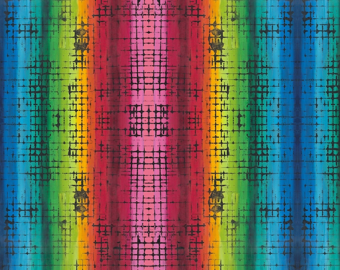 Butterfly Fields - Sue Penn - FreeSpirit Fabrics - Rainbow, Multi - PWSP066-MULTI - Digital Printing - 100% Cotton