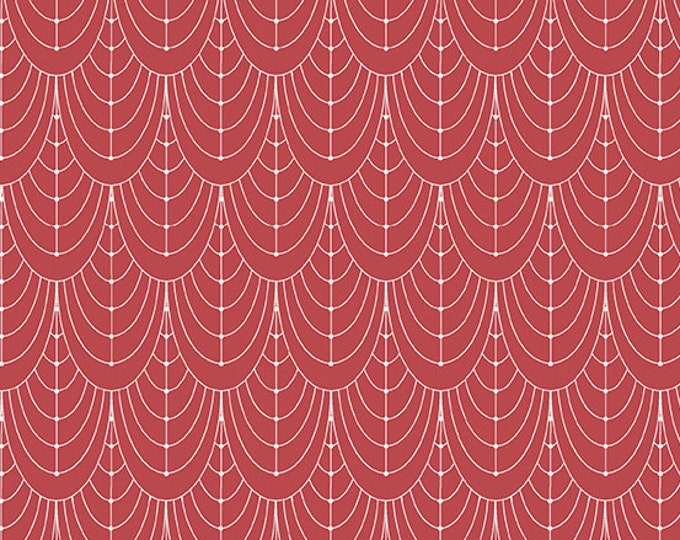 Century Prints - Deco - Giuce Giucy - Andover Fabrics - Barn Rose - Curtains