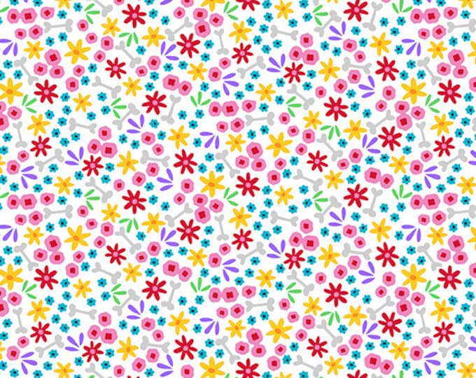 Day of the Dead - Abuela's Garden - Andover Fabrics - Day