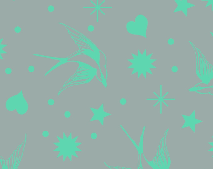 Neon True Colors - Tula Pink - Neon Fairy Flakes - Spirit - Spring 2023 - 100% Cotton