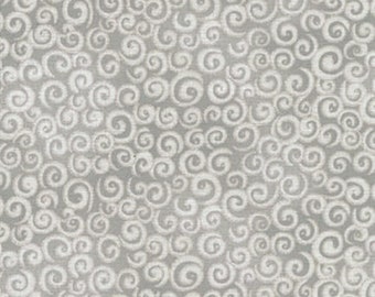 Light Gray-Spiral Metallic