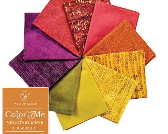 Color Me Sunset by Windham - Precut Fat Quarter Bundle COLMFATQ-12 | 10 Fat Quarters - 100% Cotton
