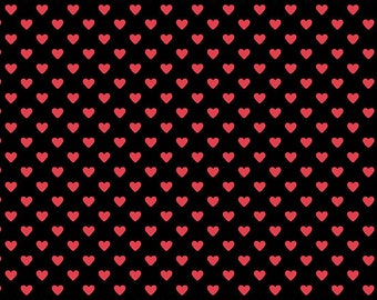Hearts - Andover Fabrics - Rainbow Hearts - Romance