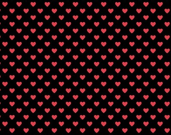 Hearts - Andover Fabrics - Rainbow Hearts - Romance