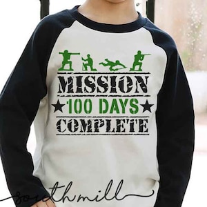 Missie 100 Dagen Compleet, Militaire Svg 100 Dagen school gesneden bestand, Leraar Svg, Jongen 100 dagen school, Voetbalhelm Svg