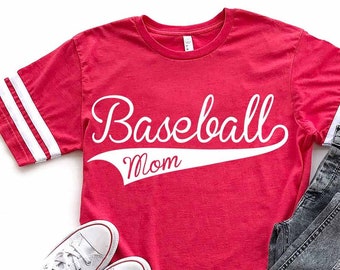 Swoosh Font wtih Baseball Mom SVG, Baseball Svg, Baseball cut file Baseball DXF Baseball Mom Shirt Design Varsity Baseball SVG, vinyl design
