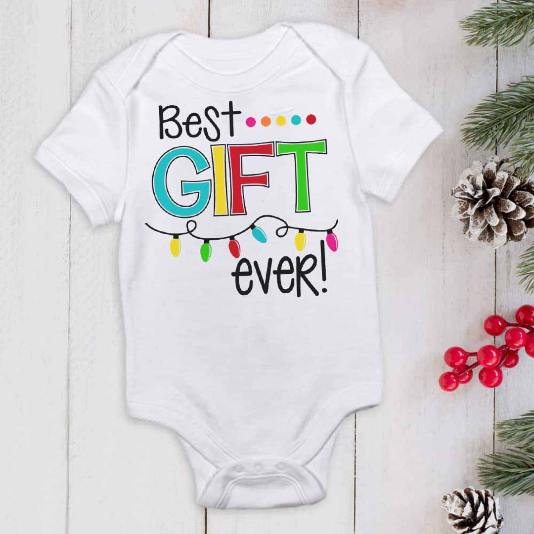 Best Gift Ever Christmas SVG, New Baby Christmas DXF, Christmas Sign Design, SVG Design