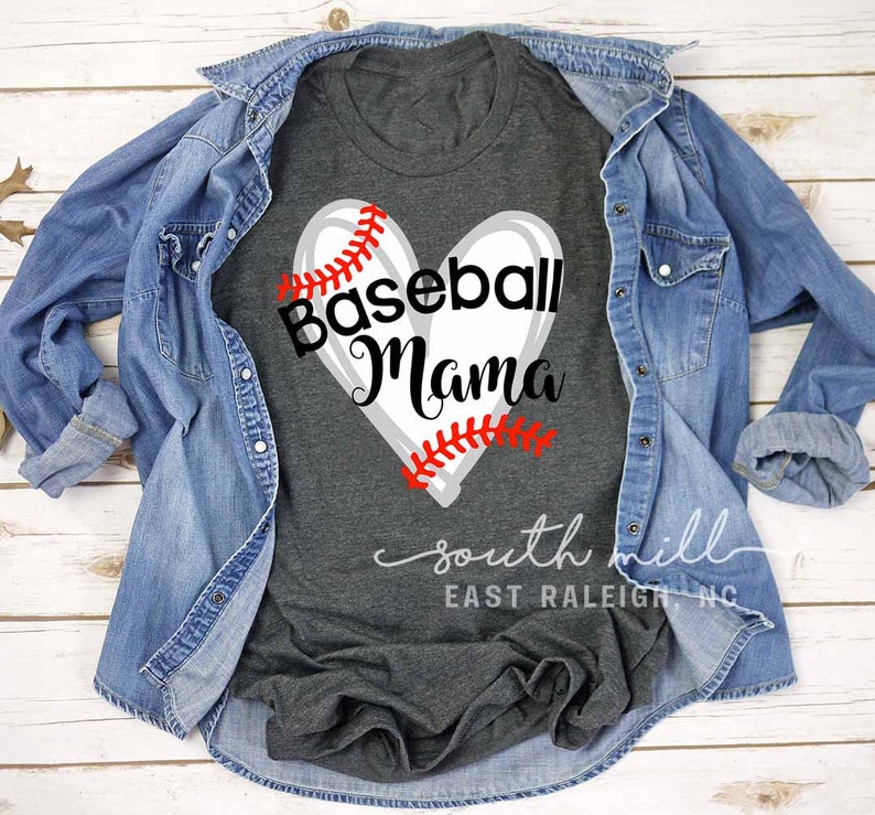 Download Baseball Mama SVG Scribble Heart Svg Baseball Heart Svg | Etsy