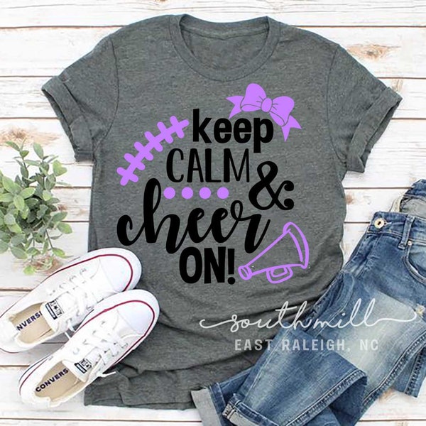 Keep Calm Cheer on the Jackets Football Basketball Baseball  mascot SVG Hockey,  cutfile, bears, tigers vectorfile Baseball DXF Panthers SVG