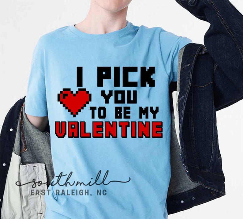 I pick you to be my Valentine SVG 8 Bit Valentine Svg ...