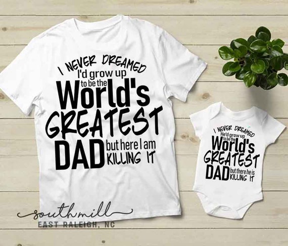 Download Father S Day Svg Father Son Matching Set World S Etsy