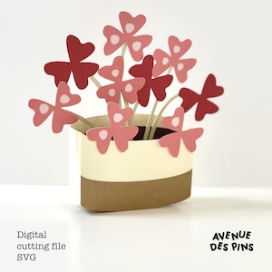 Indoor Plant Pop-Up Card SVG for Cricut | Birthday, Thank You, Housewarming Greeting