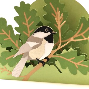 Summer Bird Pop Up Card | Bird Pop Up Card SVG | 3D Papercut SVG Card Cut File | Cricut Card DIY | Custom Greeting Cards | Box Card Template image 9