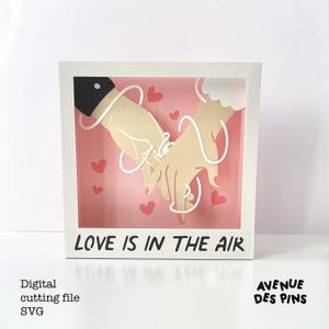 Love Pop-Up Card SVG for Cricut | Valentine's, Wedding, Anniversary Greeting