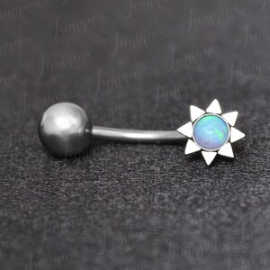 Piercing nombril. Piercing nombril 8 mm. Anneau de ventre. Anneaux de nombril en acier chirurgical. Piercing nombril. Bijoux de nombril. Anneau de nombril.