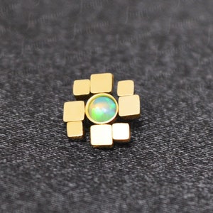 Surgical Steel Dermal Top. Dermal Jewelry. Dermal Piercing. Dermal Anchor Top. Body Piercing.
