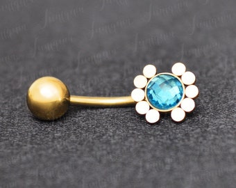 Belly ring. Belly button ring short. Surgical steel navel ring. Belly piercing 8mm. Belly bar gold. Navel piercing. Belly button jewelry.