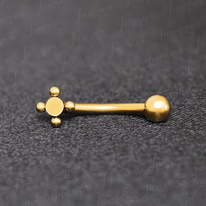 Eyebrow Piercing. Eyebrow Barbell. Rook Earring Gold. Rook Barbell 16g. Rook Piercing Jewelry. Surgical Steel Barbell. Eyebrow Ring.