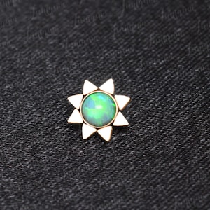 Dermal piercing shop jewelry tops