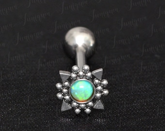 Tongue piercing. Barbell piercing. Surgical steel body piercing. Tongue jewelry 14g. Tongue barbell.