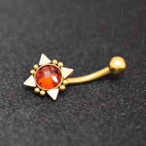 Surgical steel rook earring. Eyebrow piercing gold. Eyebrow jewelry. Curved barbell opal. Rook jewelry. Eyebrow ring. Barbell piercing 16g.