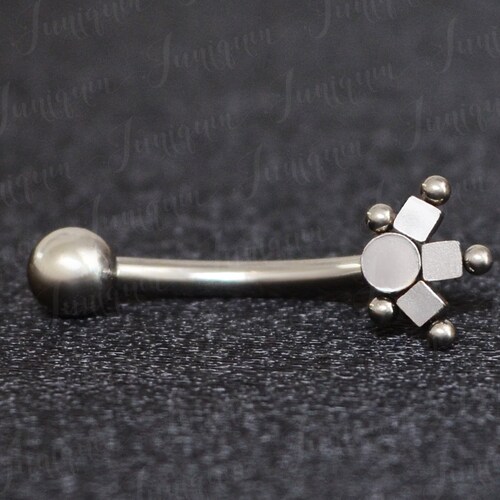 Eyebrow Jewelry Surgical Steel Rook Barbell Body Piercing Etsy