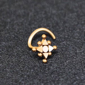 Nose Stud. Nose Ring. Nose Bone Stud. Nose Piercing. Nose Screw 22g 20g 18g 16g. Nose Earring. Nose Jewelry Surgical Steel. Opal Nose Ring.