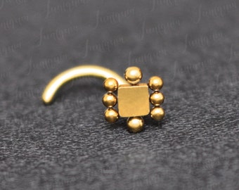 Nose Stud Gold. Nose Bone. Nose Screw Stud. Nose Ring 22g 20g 18g 16g. Nose Piercing. Nose Jewelry Surgical Steel. Nose Earring. Nose Post.