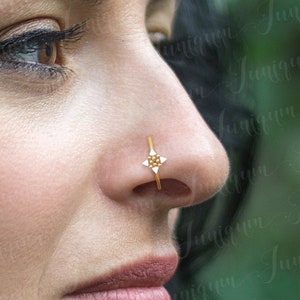 Nose hoop. Surgical steel nose ring. Nose ring hoop. Nose jewelry. Nose piercing hoop. Surgical steel cartilage hoop earring. Helix earring.