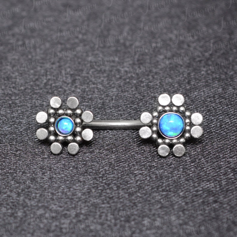 Piercing au nombril. Piercing ventre 8mm. Anneau de ventre. Le Etsy