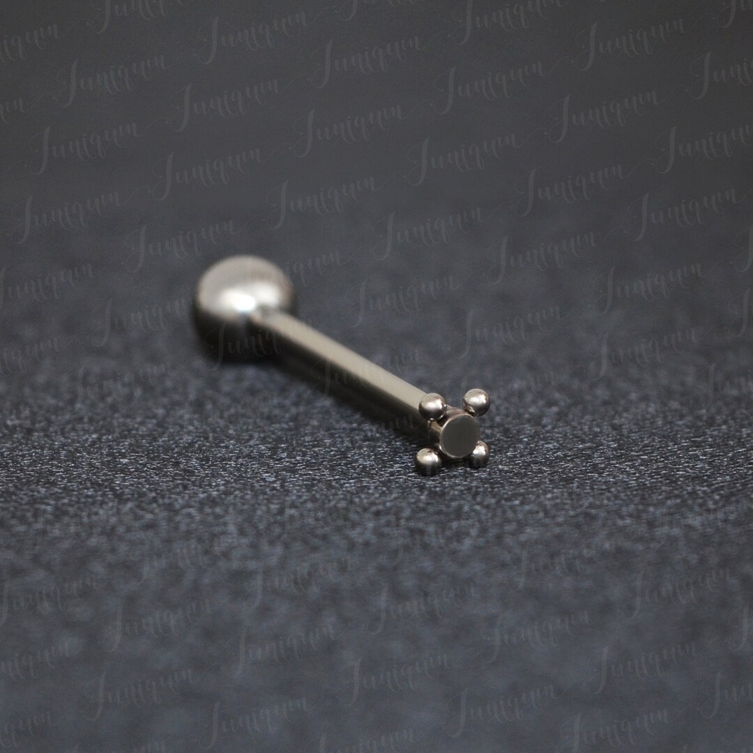 Tongue Piercing. Barbell Piercing. Surgical Steel Body Piercing. Tongue