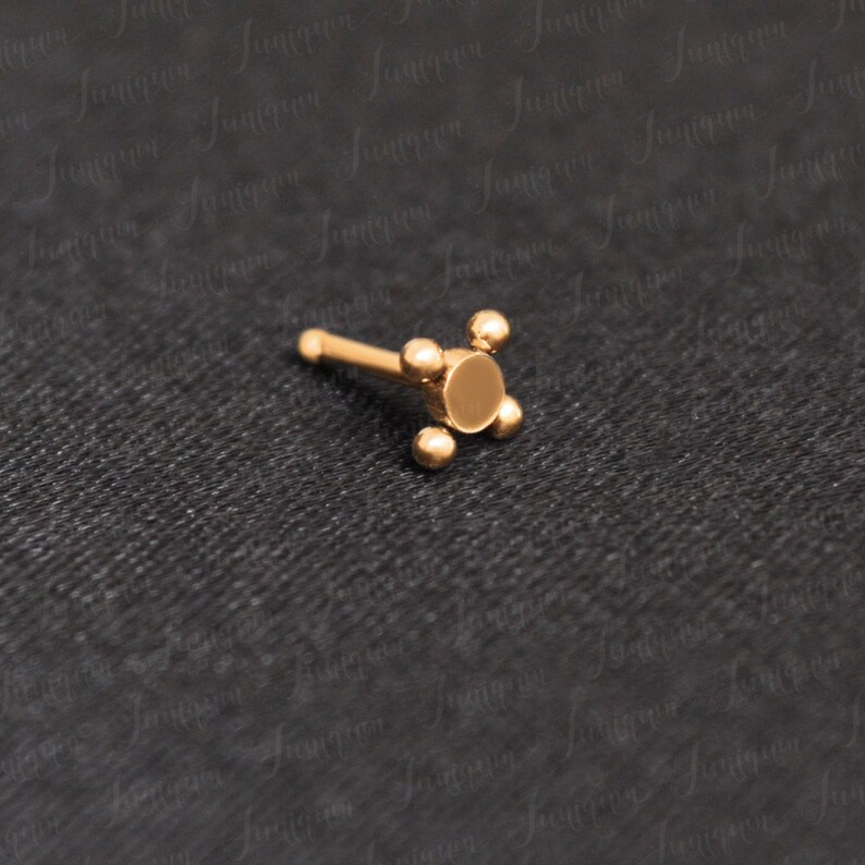 Surgical Steel Nose Ring. Nose Stud. Nose Piercing Jewelry. Nose Bone Stud 20g. Nose Stud Screw. Nose Jewelry Gold. Nose Piercing Jewelry. image 1