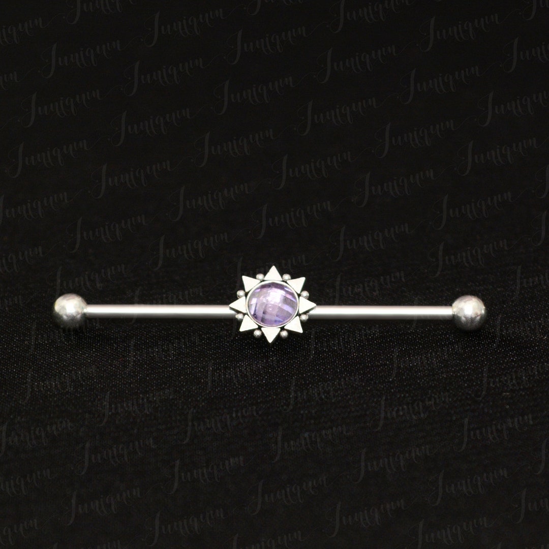 Industrial Piercing Earring. Surgical Steel Barbell Piercing Etsy