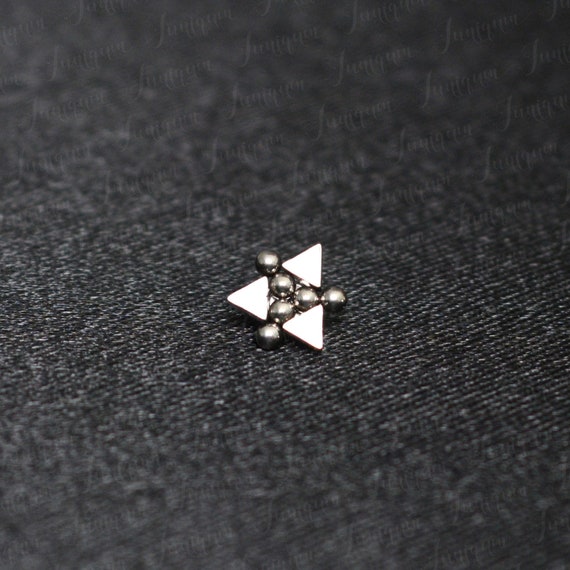 Dermal 316L Surgical Steel Dermal Internally