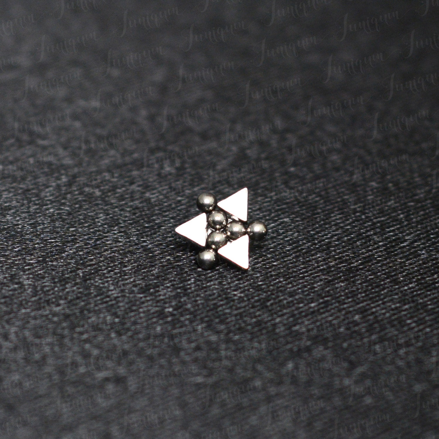 Modern Nature Piercingschmuck Tunnel-carne, In Acciaio - Foto 9