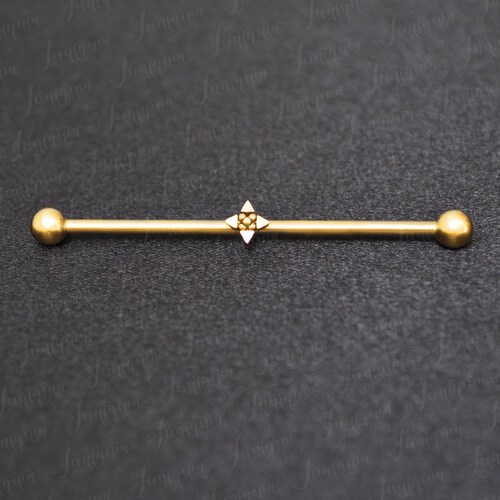 Industrial Piercing/ Scaffold Piercing Bar Surgical Steel - Etsy