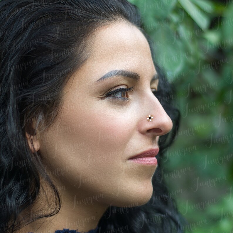 Surgical Steel Nose Ring. Nose Stud. Nose Piercing Jewelry. Etsy