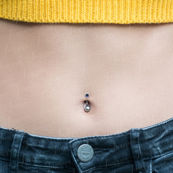 Belly Button Jewelry. Navel Jewelry. Belly Button Ring Short