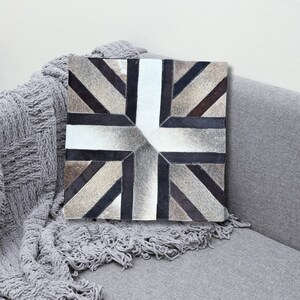 Cowhide Pillow original skin Cover, Natural Luxurious Hair Cushion Pillow Covers, Housewarming Gifts