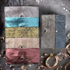 Carteras de cuero tallado para mujer - billetera de tarjetas de crédito - billetera de cuero - regalos para ella - billetera mujer - billetera de cuero mujer