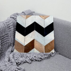 Cowhide Pillow original skin Cover, Natural Luxurious Hair Cushion Pillow Covers, Housewarming Gifts