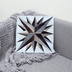 Cowhide Pillow original skin Cover, Natural Luxurious Hair Cushion Pillow Covers, Housewarming Gifts