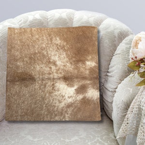 Cowhide Pillow original skin Cover, Natural Luxurious Hair Cushion Pillow Covers, Housewarming Gifts