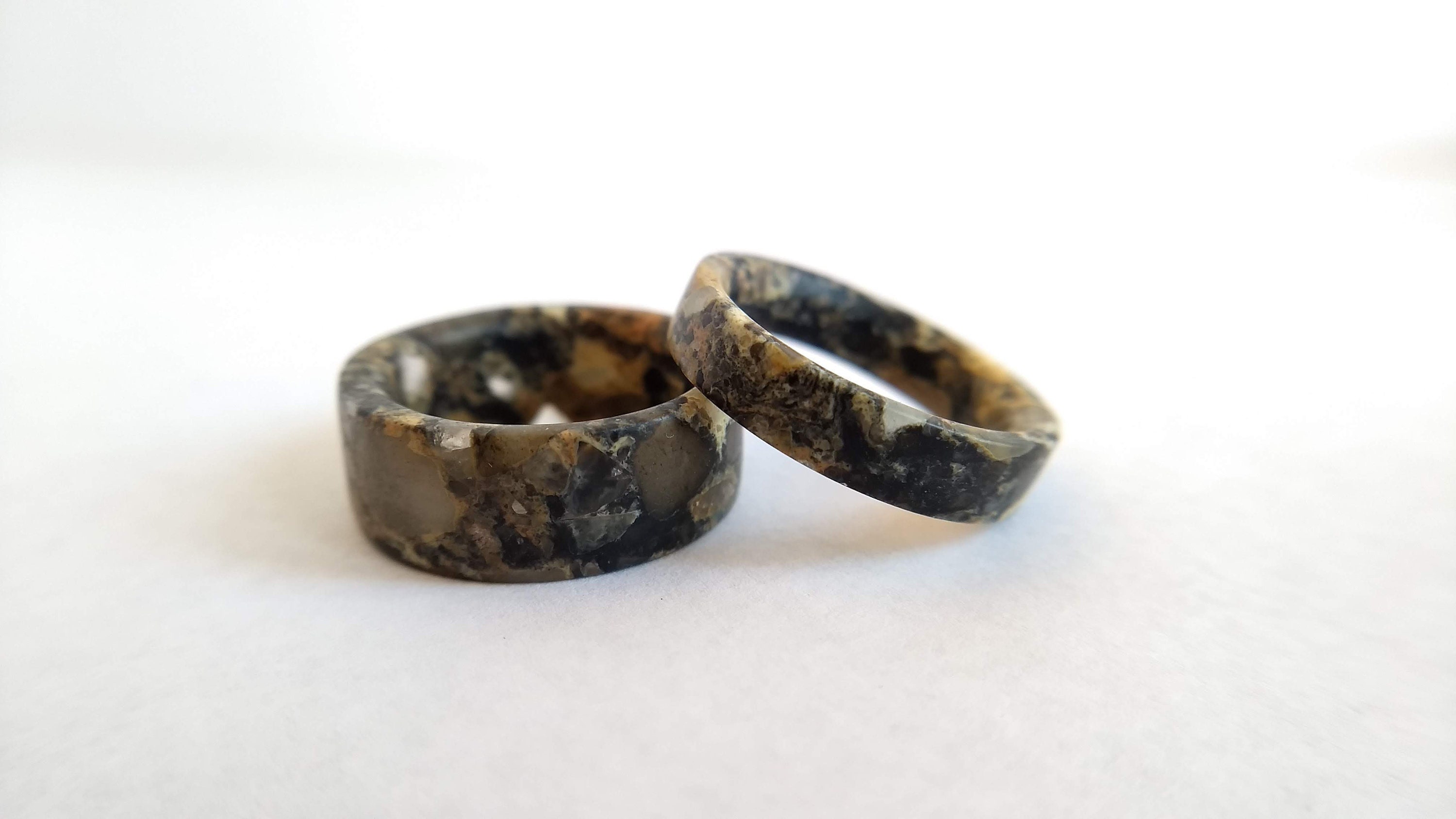 Solid Granite Ring Unique Handmade Ring Stone Ring Etsy