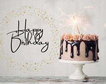 Happy Birthday 狂三 PR+ Happy Birthday Video E-card (sparkle Effect & Song) - Etsy