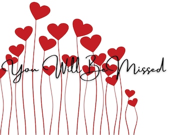 You Will Be Missed E-card