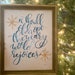 A Thrill of Hope Print - Etsy