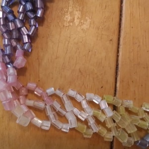 Braided Beaded Necklace (Handmade)